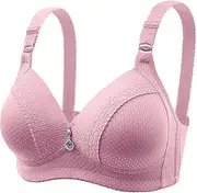 [Generic] Woman Bra Anti Sagging Bra Bras for Senior Women Posture Correcting Bra Breathable Bras 36 C Womens Bra