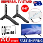 Table TV Stand Bracket Base Pedestal Top Mount For for 32-65'' LED LCD Plasma TV