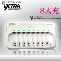 在飛比找PChome24h購物優惠-VXTRA飛創 8通道 智慧型急速充電器(8入充)