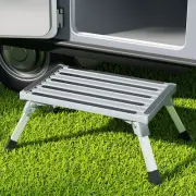 Folding Aluminium Step Ladder Stool Step Lightweight Portable Safe OL-SI