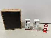 ERTL Coca Cola Coke Diecast Miniature Pop Machines & Hand Cart