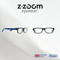 在飛比找momo購物網優惠-【Z·ZOOM】時尚矩形粗框款 老花眼鏡 抗藍光防護系列(老