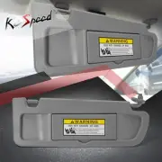 Passenger Side OE Style Gray Sun Visor Sunshield for 06-11 Honda Civic 2006-2011 (for: Honda)