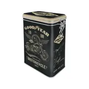 Nostalgic-Art Clip Top Tin Goodyear - Motorcycle