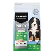 Black Hawk Puppy Chicken & Rice Large Breed Dry Dog Food 20kg