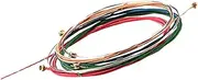 Totority Acoustic Guitar Strings 6-piece Set Folk Guitar Replacement Strings Steel Standard Tension Great for Musicians