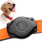 IPX8 Waterproof AirTag Dog Collar Holder,Ultra-Durable Dog & Cat Collars Air Tags Mount,Compatible with Apple Airtag case,Fits All Width Collars, for Small Medium Large Dogs & Cat