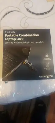 Kingsington Clicksafe Portable Combination Laptop Lock