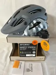 Giro Manifest Spherical Helmet, Medium, Matte Charcoal Rush, New, Free Shipping