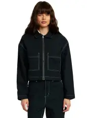 [RVCA] Spring Shift Shacket in Black