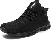 [VGPSFN] Womens Running Shoes Athletic Trainers Tennis Shoes Walking Shoes Soft Mesh Anti-Slip Sneakers Fitness Shoes Jogging Shoes Lightweight Breathable (Elastic Fitness Flats)