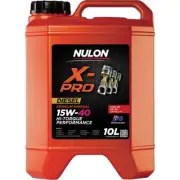 Nulon X-PRO 15W-40 Hi-Torque Performance Engine Oil 10L Mineral XPRHD15W40-10