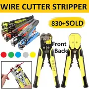 Automatic Electrical Wire Stripper Cutter Pliers Cable Crimper Terminal Tool AU