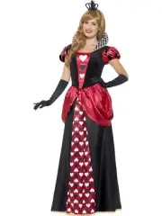 Royal Red Queen of Hearts Costume Alice In Wonderland Book Week Fancy Dress