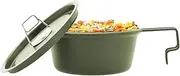 Camping Bowl, Aluminum Alloy Camping Cup, Dustproof Lightweight Mixing Bowl Multifunctional Coffee Mug for Outdoor Travel Hiking Backpacking