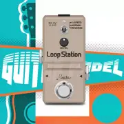 48K Looper Pedal Unlimited Overdubs 10 Minutes of Looping, 1/2 Time, True Bypass