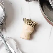 Pot Scrubber - Bamboo & Palm Leaf - Ever Eco
