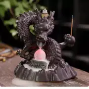 Ceramic Dragon Incense Falls Backflow Incense Burner Waterfall Incense Censer