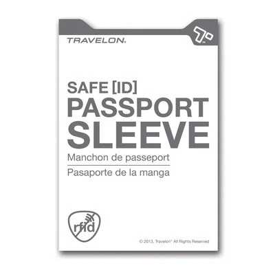 Travelon Safe ID RFID Blocking Passport Sleeve