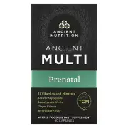 2 X Dr. Axe / Ancient Nutrition, Ancient Multi Prenatal, 90 Capsules