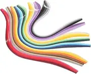 DOITOOL Gradient Colored Paper Strips Craft Paper Quilling Making Colorful Paper Strips for Crafts Craft DIY Material Handmade Craft Material Paper Strip Craft Kit DIY Paper Craft Kit