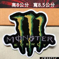 在飛比找蝦皮購物優惠-WooF #防水貼紙 潮流貼紙 美式貼紙 MONSTER 惡