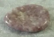 Lepidolite Polished Worry Stone