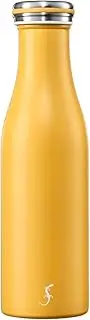 [Lurch] Stainless Steel Insulated Flask 0.5L in Lemonade - A Water Bottle for Everything