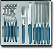 Victorinox Swiss Modern Table 12 Piece Set, Blue