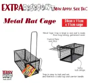 Au Rat Cage Trap Animal Pest Rodent Mice Mouse Control Live Bait Catch