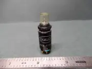 Dialco M23-1153 Clear Push Button indicator Light NOS Qty 1 Neon Bulb
