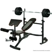 PROFLEX Adjustable Incline Weight Bench for Home Gym Fitness Training