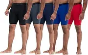 [DEVOPS] 3 or 5 Pack Compression Shorts Men Spandex Sport Shorts Athletic Workout Running Performance Baselayer Underwear