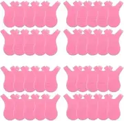 40 Pieces Lash Lift Y Comb Y Shape Eyelash Brush for Lash Lift Brow Lamination Eyelash Extensions Brow Comb Lash Comb (40 x Light Pink Y Combs)