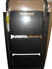 HBTower 3 Step Ladder, Folding Step Stool with Wide Anti-Slip Pedal, 500lbs Stur