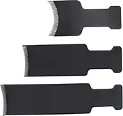 Healeved 3Pcs Hair Coloring Comb Tint Brushes for Hair Dyeing Hairdressing Tool Convenient Healthy Hair Care Black