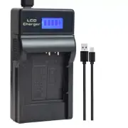 LCD NP-BK1 Battery charger for Sony Cyber-shot DSC-S750 S780 S950 S980 W180 W190