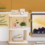 Desktop Corner Stand Modern Display Stand for Bathroom Household Living Room