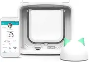 SureFlap Microchip Cat Flap Connect with Hub - DualScan, WiFi link and App Controlled, White