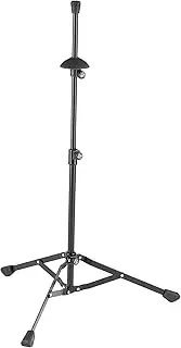 K&M 14990 Portable Adjustable Fits Models – Black Trombone Stand (14990.000.55)