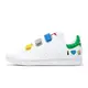 adidas 休閒鞋 Stan Smith CF C LEGO 樂高 白 彩色 魔鬼氈 童鞋 【ACS】 IF2917