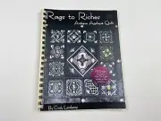 rags to riches antique applique quilt embroidery pattern booklet cindy losekamp