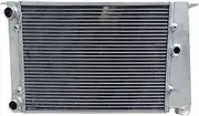 Aluminum Radiator+Shroud+Fan，Compatible With VW Golf MK1/Caddy/Scirocco GTI SPEC 1.6L 1.8L 1985 1986 1987 1988 1989 1990 1984-199