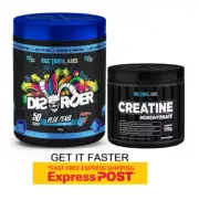 Faction Labs Disorder Pre-Workout High Stim Energy Dis Order Plus Creatine 30Srv