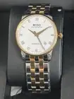 New MIDO Baroncelli Date 2-tone M8600.9.N6.1 Mens Watch Auto 38mm Box Paper