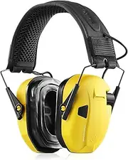 [Savior Equipment] Apollo Electronic Earmuffs for Shooting w/Gel Ear Pads, 24dB NRR, Noise Cancelling Ear Protection Headset
