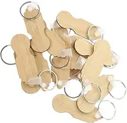 Gogogmee 15Pcs Trolley Token Keyrings Portable Shopping Cart Removers Keychain Accessories for Convenient Grocery Use