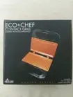New in Box Eco + Chef Contact Grill, 760W, Copper Series, Ceramic Nonstick Appli