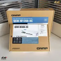 在飛比找Yahoo!奇摩拍賣優惠-電腦零件QNAP QSW-M408-2C 10G 4口萬兆交