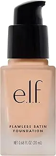 e.l.f. Flawless Finish Foundation, Lightweight and Medium Coverage, Semi-Matte Finish, Vegan and Cruelty-Free, Alabaster, 20ml